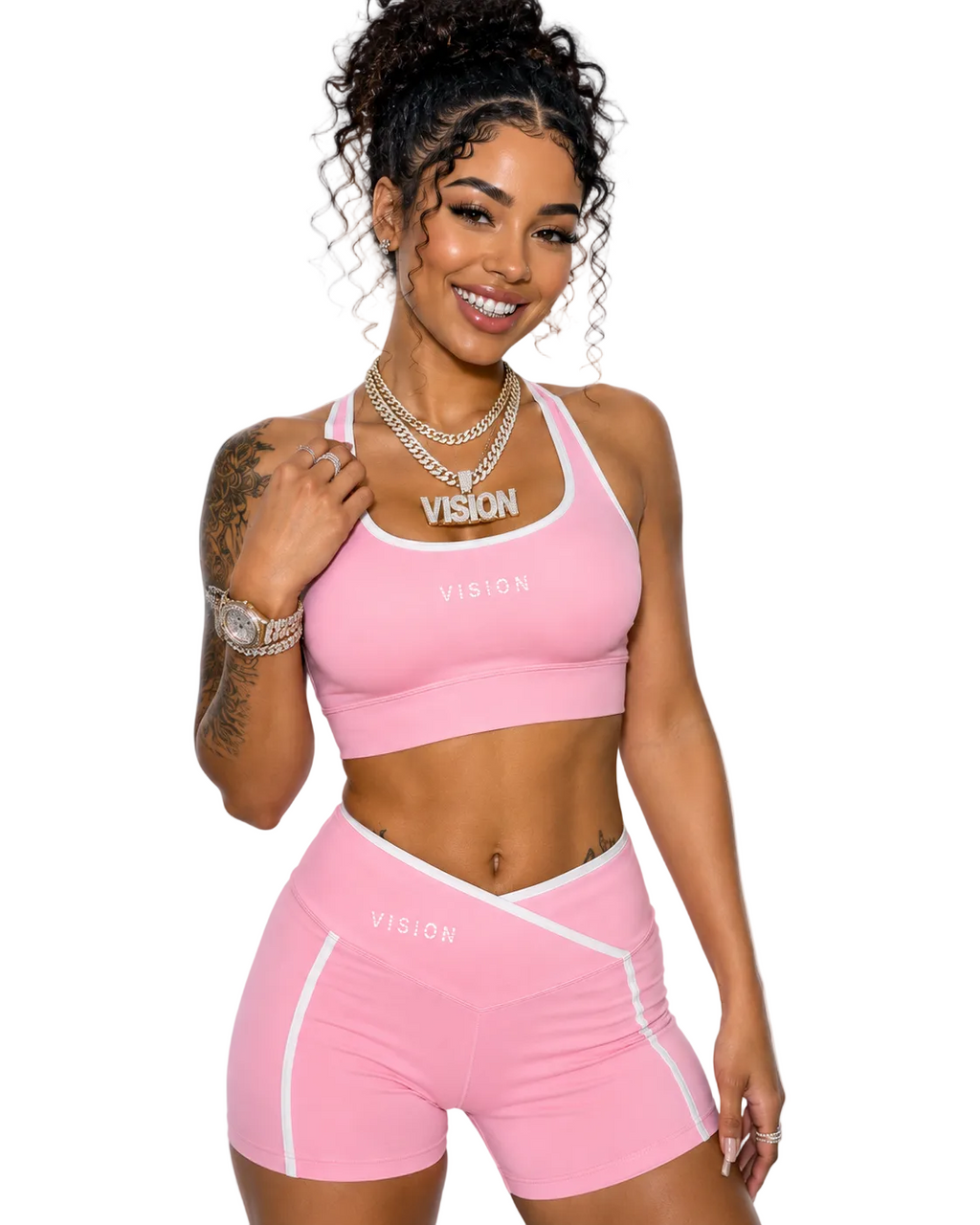 A.MP - VISION High Waist Shorts