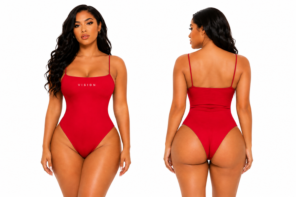 A.MP - Women's Vision sculpt  Tube Top Bodysuit