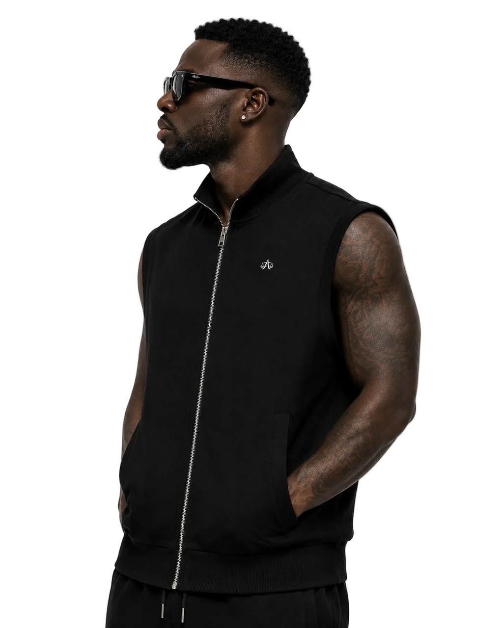 A.MP Essential Heavyweight Zip Vest