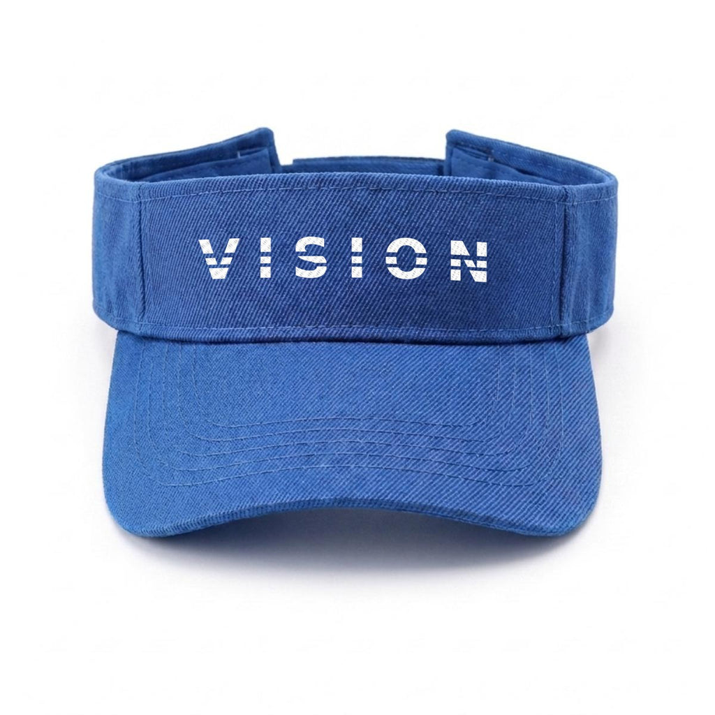 Embroidery Open-Top Visor