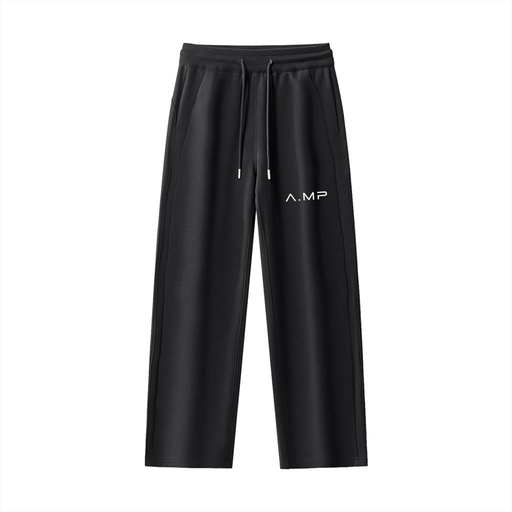 Essential Drawstring Straight-Leg Sweatpants