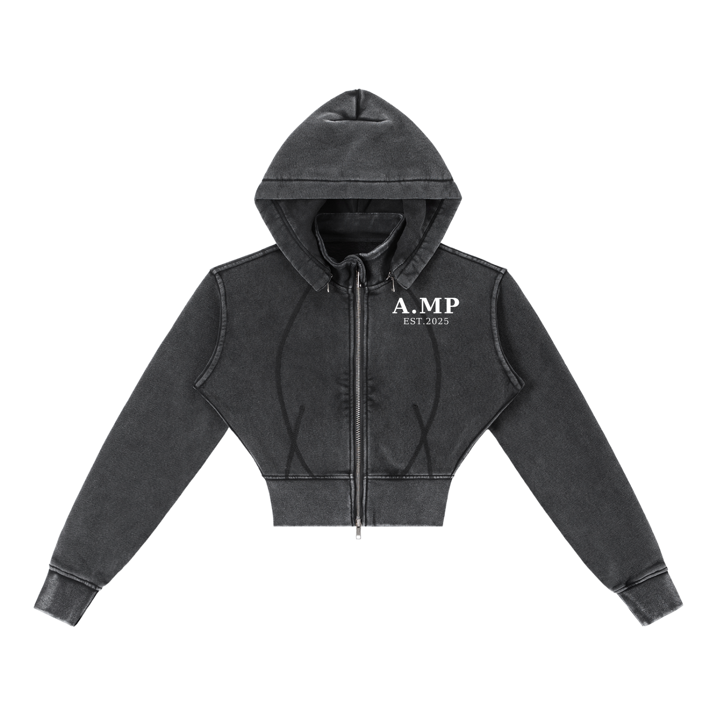 A.MP,Fleeced ,Hoodie