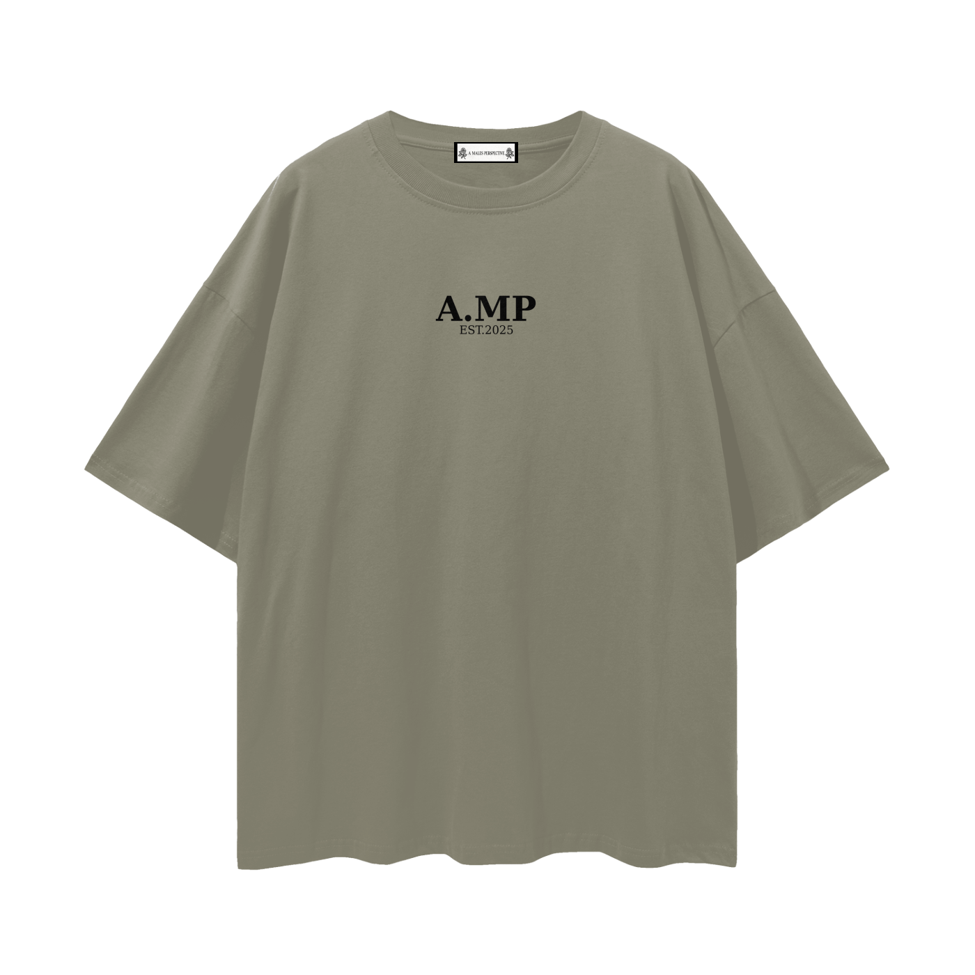 A.MP - Streetwear Loose Drop Shoulder T-Shirt