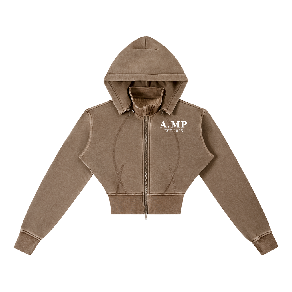 A.MP,Fleeced ,Hoodie
