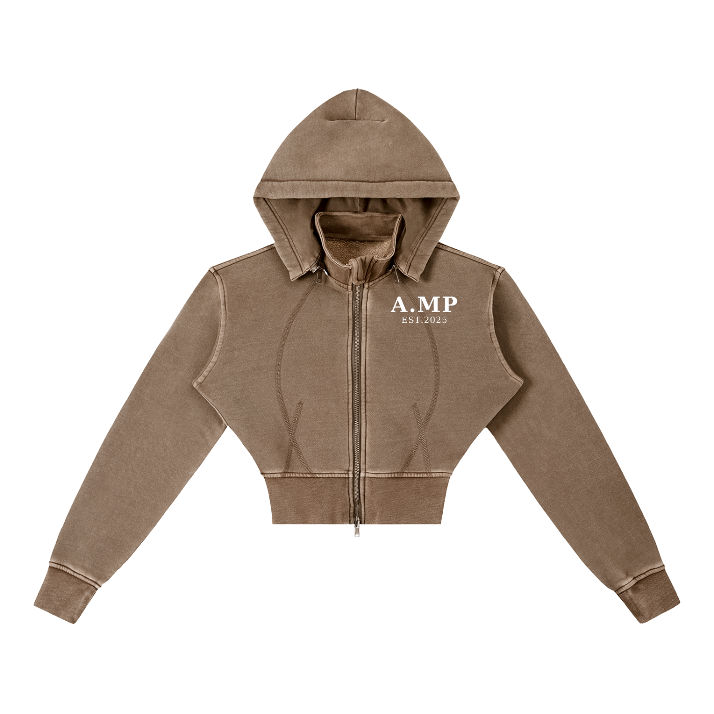 A.MP,Fleeced ,Hoodie