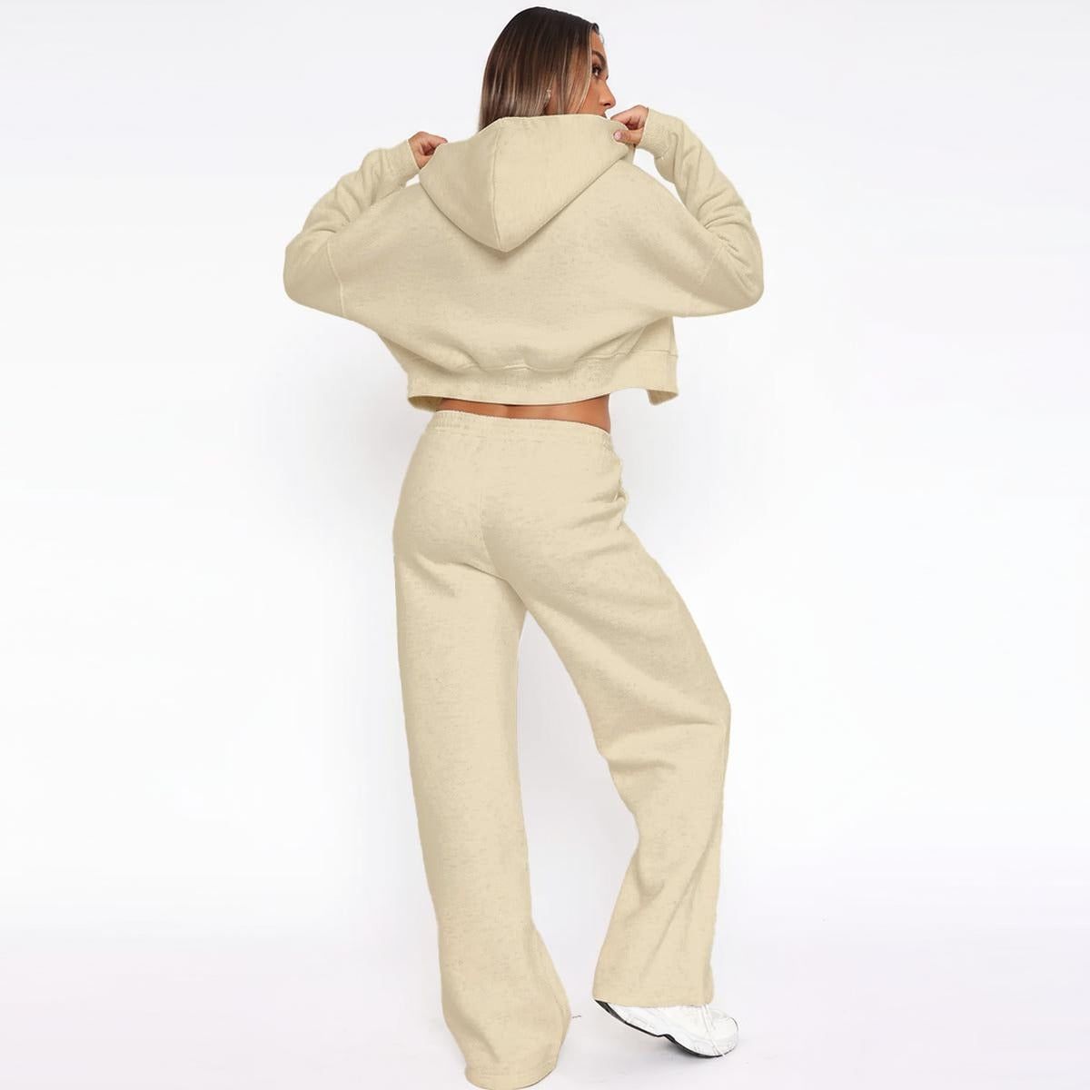 A.MP Women's Fleece Tracksuit Set | DTF Print | Premium Streetwear