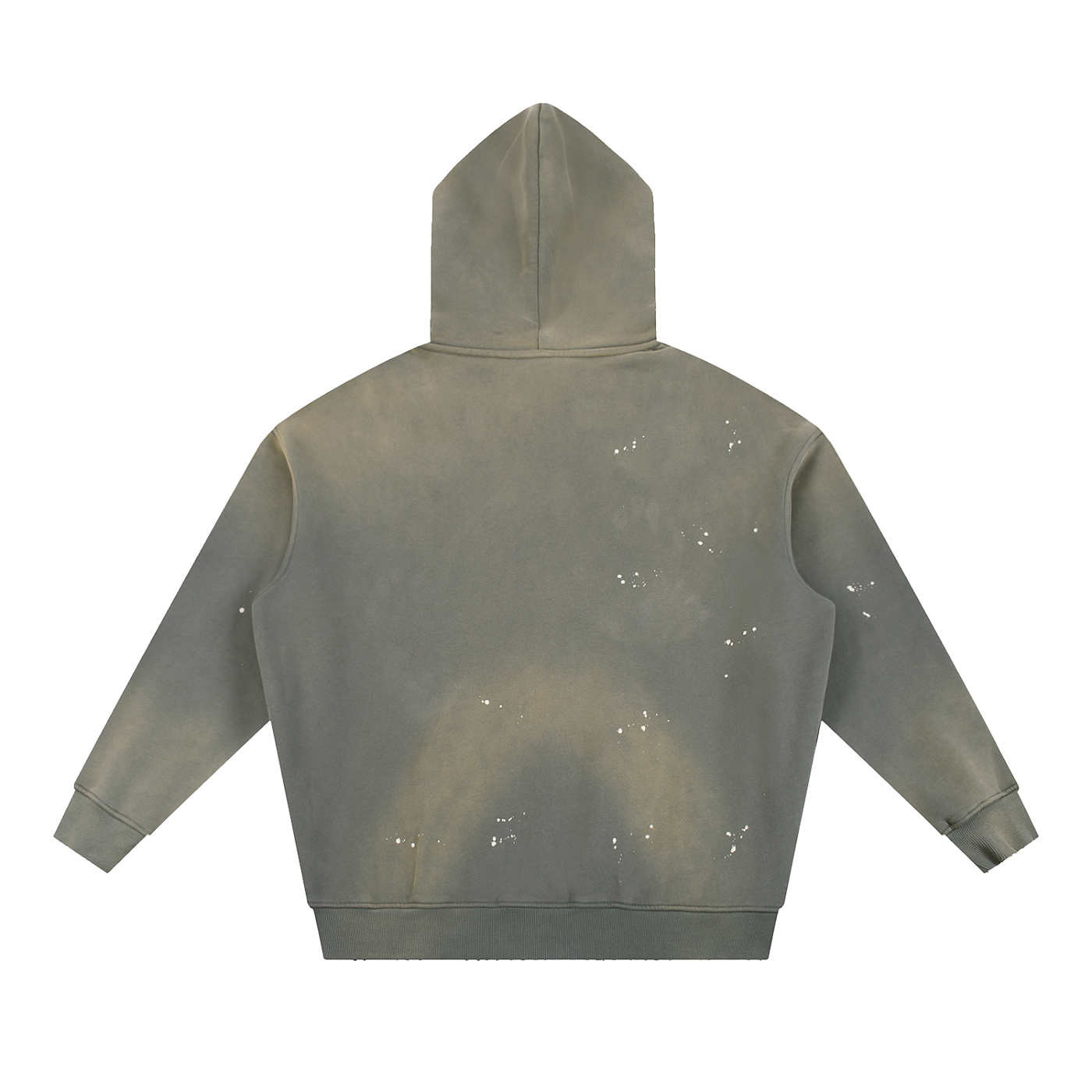 A.MP - Vintage Distressed Fleeced Hoodie