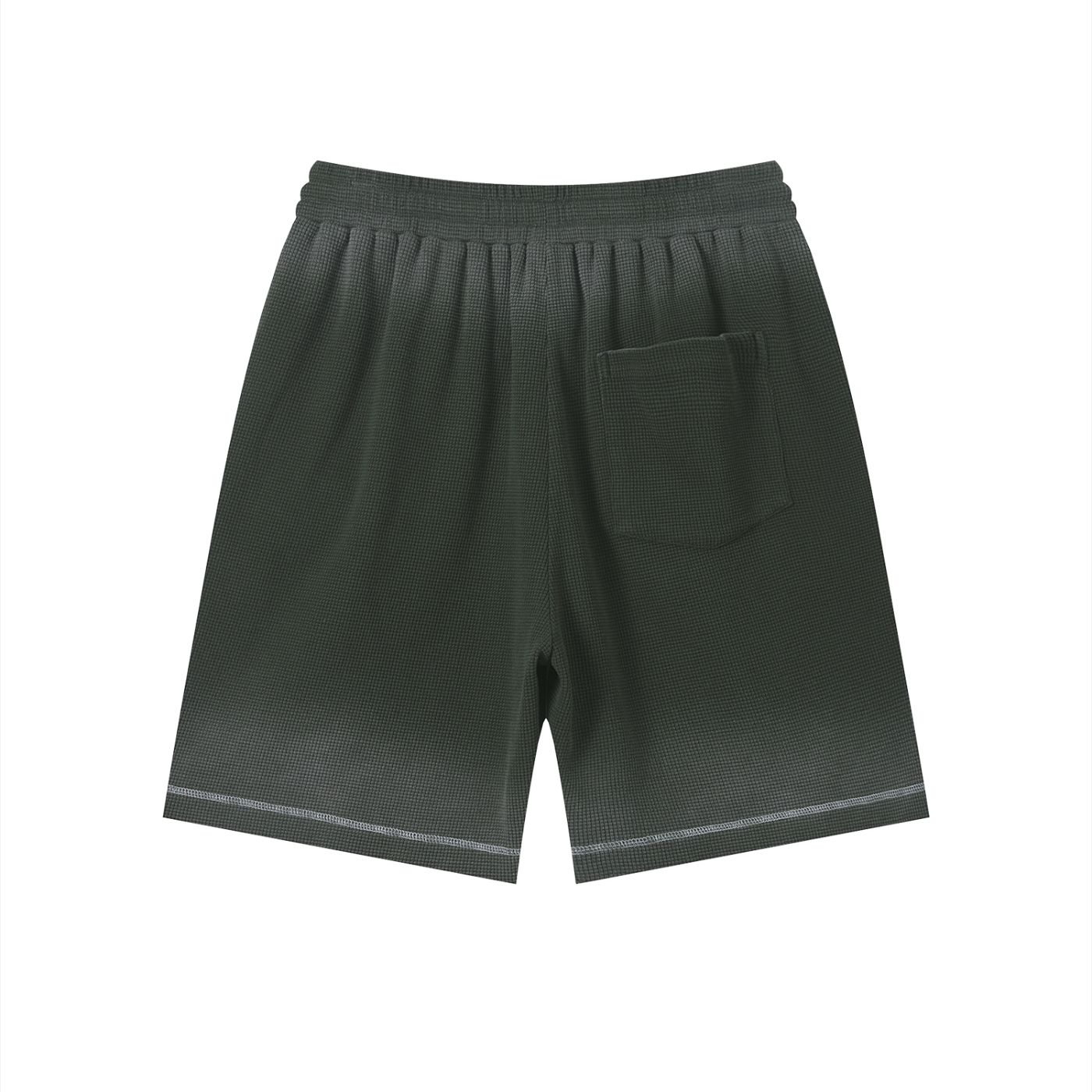 A.MP - Waffle Raw Hem Shorts