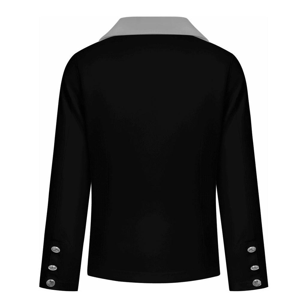 A.MP women's casual blazer, side profile