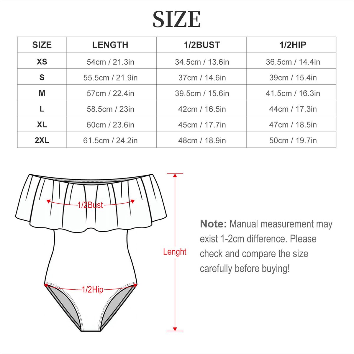 A.MP A Scale Shoulder Ruffle One-Piece Swimsuit — fit detail