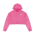 A.MP A Scale Washed Cropped Hoodie | 400GSM Premium Women's Streetwear