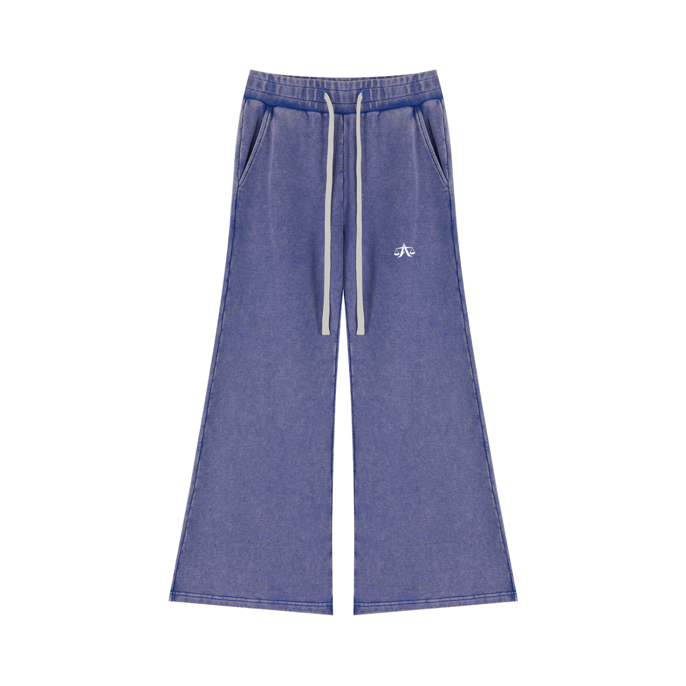 A.MP Women's A Scale Mineral Wash Flared Leg Sweatpants | 400GSM Premium Streetwear