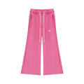 A.MP Mineral Wash Flared Sweatpants — fit detail