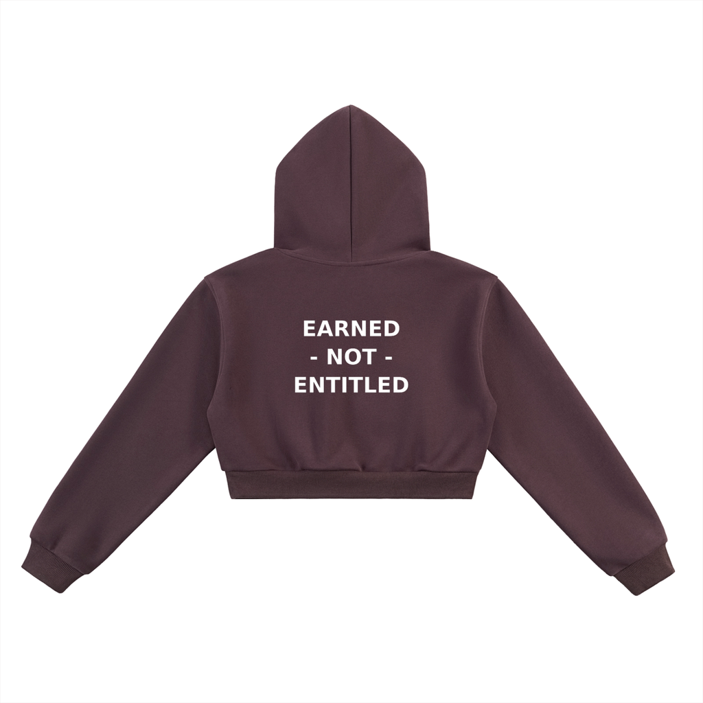 Woman,Crop,Hoodie 