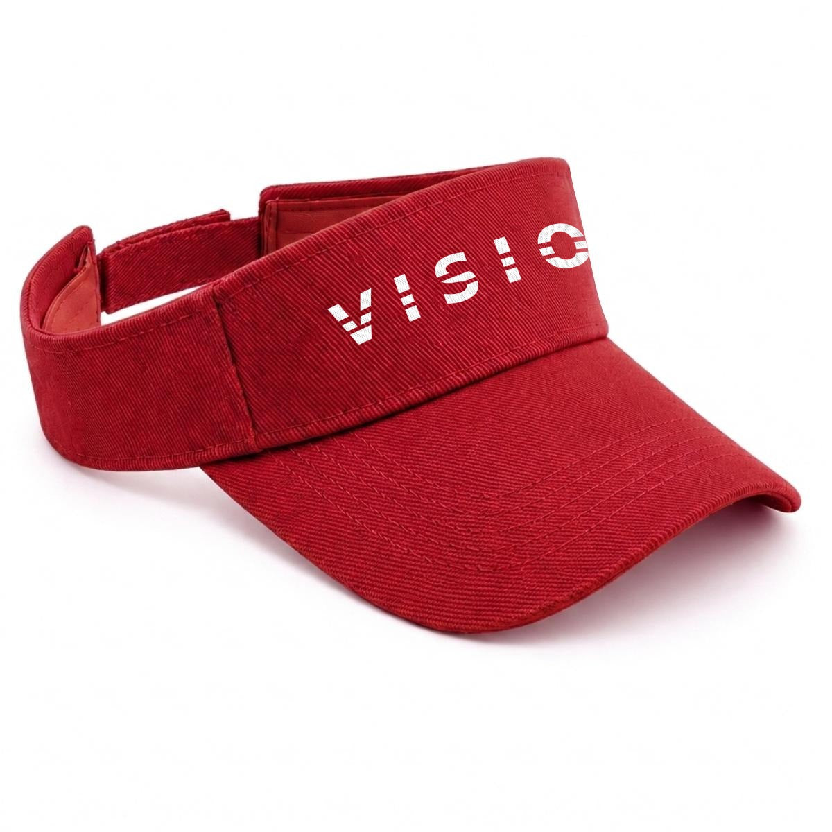 Embroidery Open-Top Visor