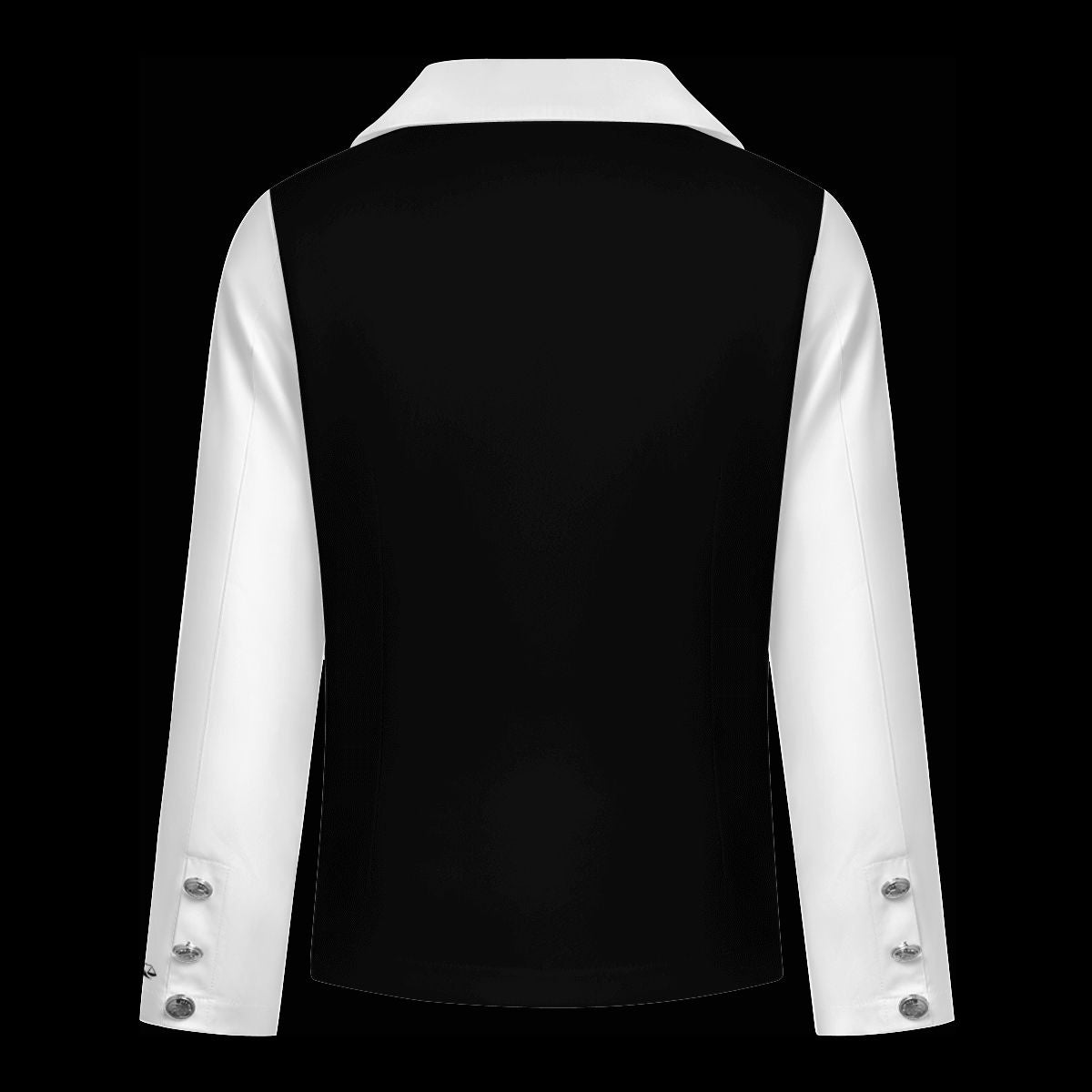 A.MP women's tailored blazer, side profile