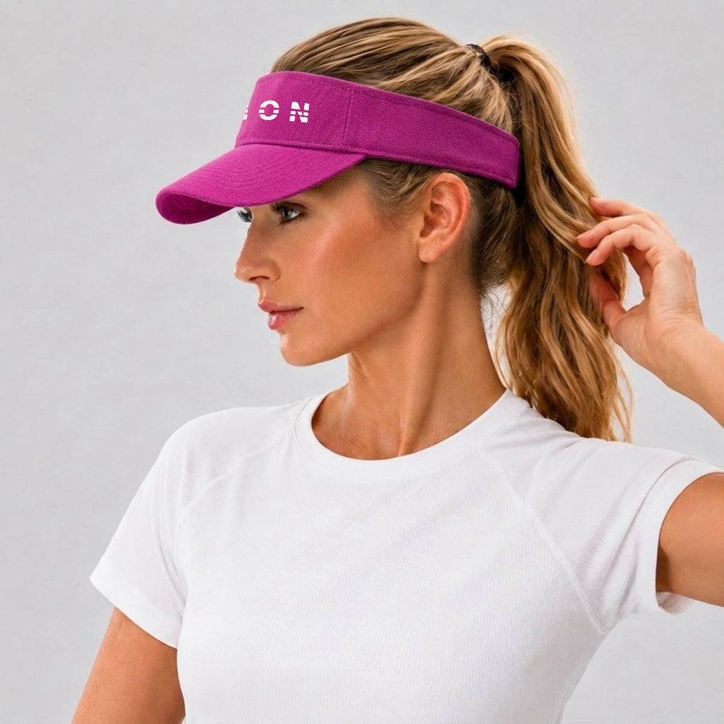 Embroidery Open-Top Visor