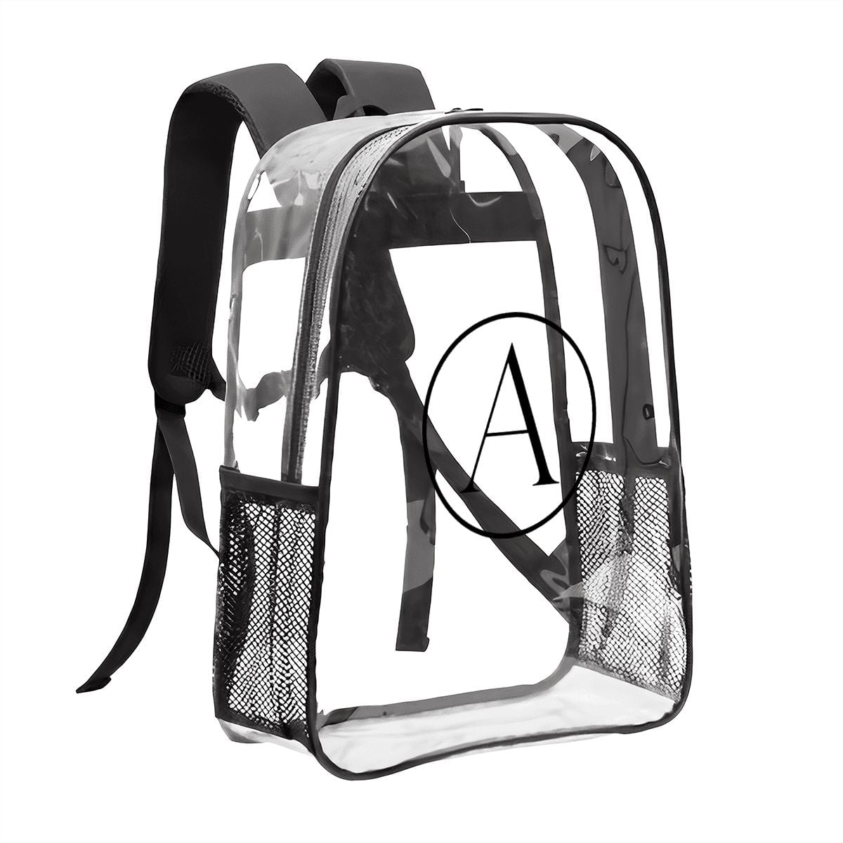 A.MP Individual Transparent Backpack — side view