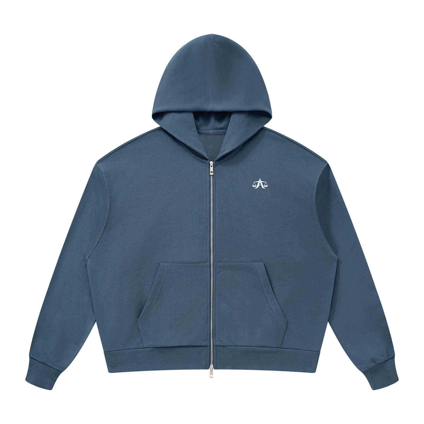 A.MP Heavyweight Zip Hoodie — zip detail