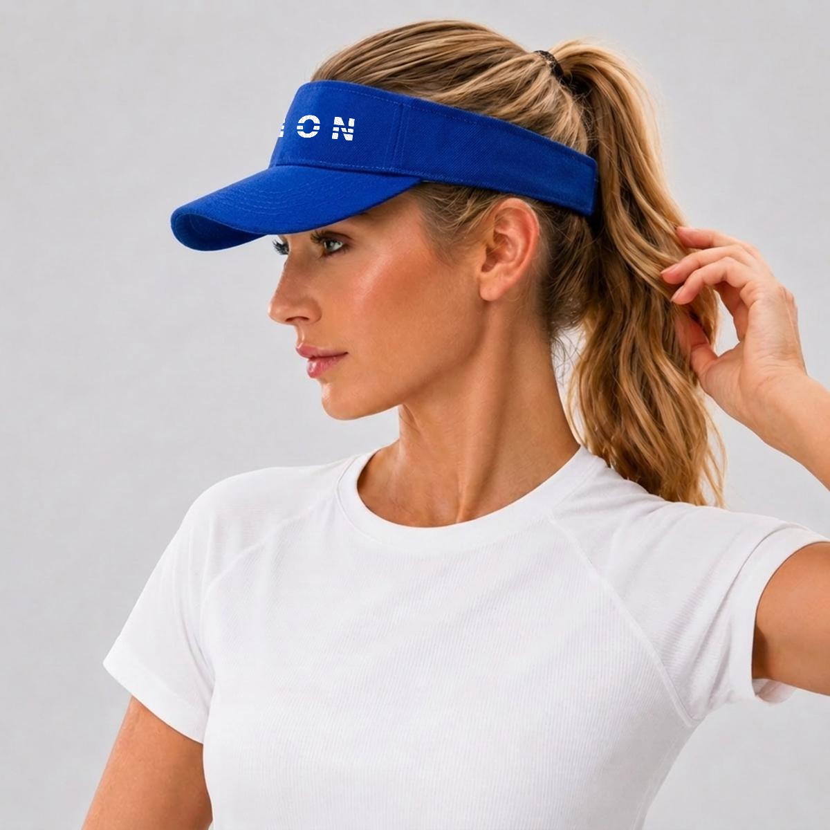 Embroidery Open-Top Visor