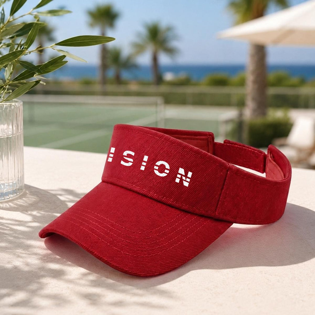 Embroidery Open-Top Visor