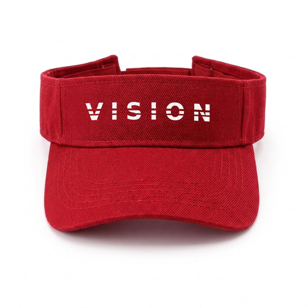 Embroidery Open-Top Visor