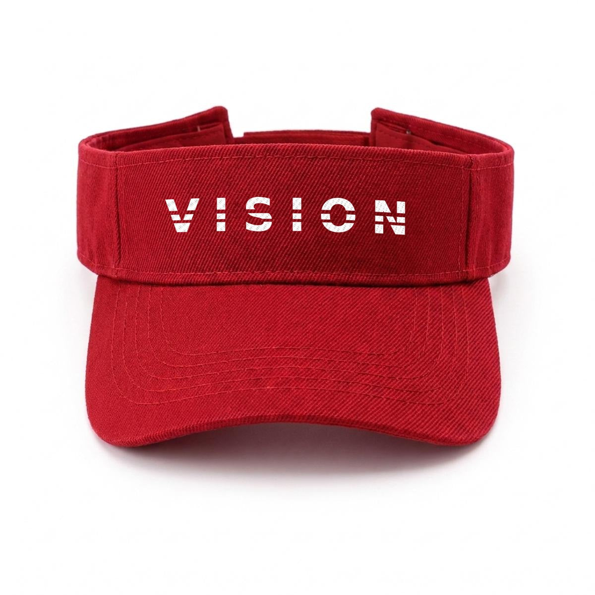 Embroidery Open-Top Visor