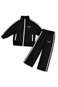 A.MP - Kids Contrast Tracksuit Set – Black Edition (EST. 2025)