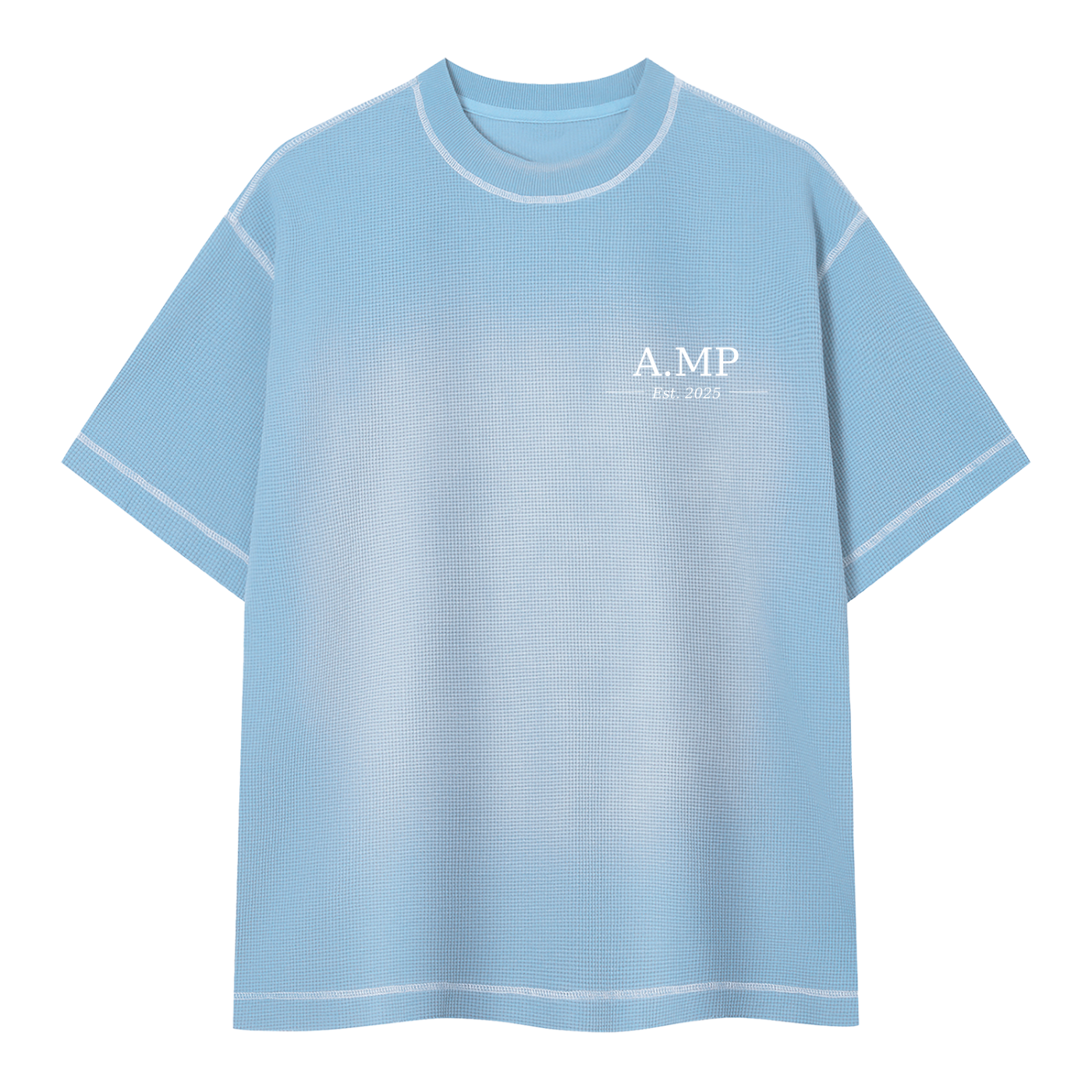 A.MP Waffle Tee — front view