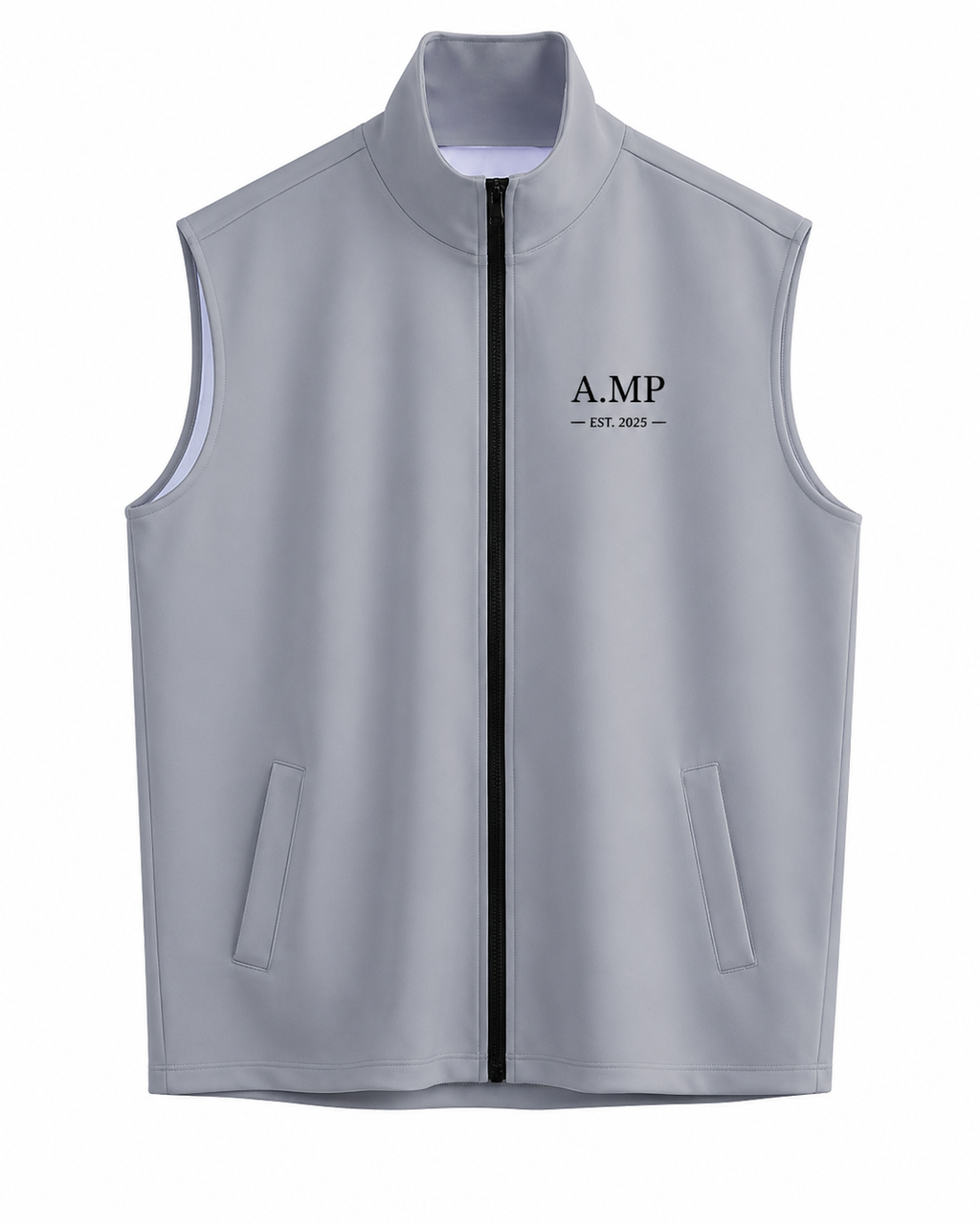 A.MP - Men's Stand-up Collar Vest