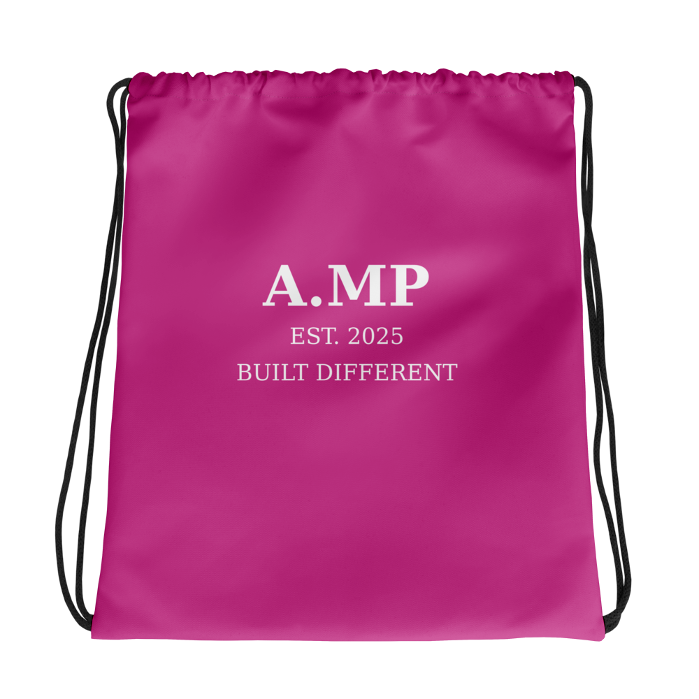 A.MP - Pink Drawstring bag