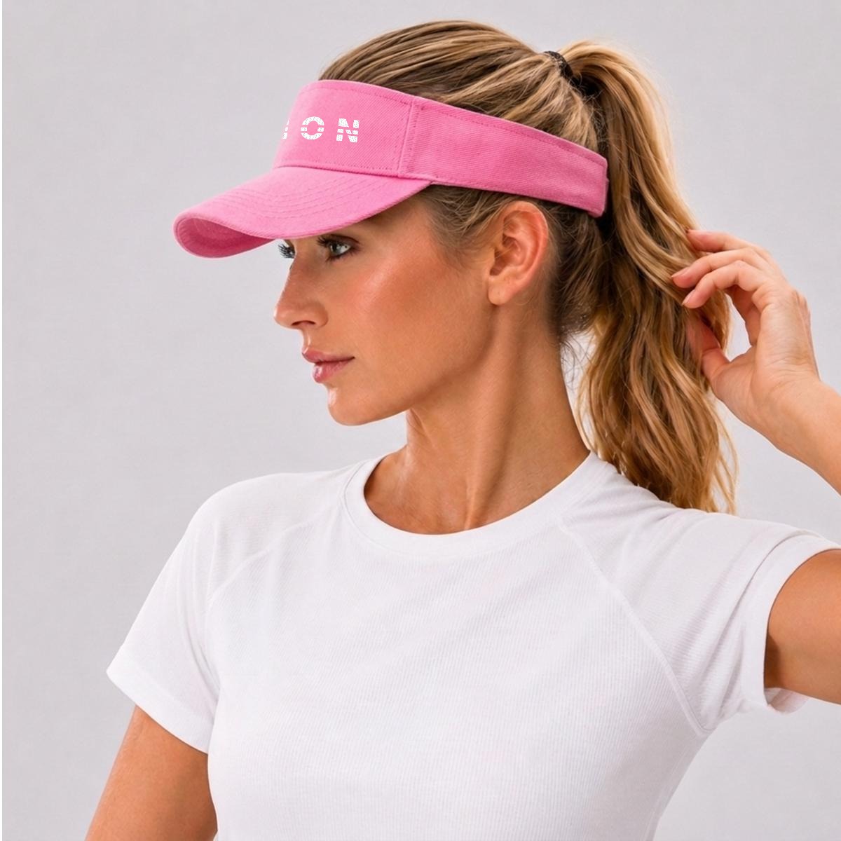 Embroidery Open-Top Visor