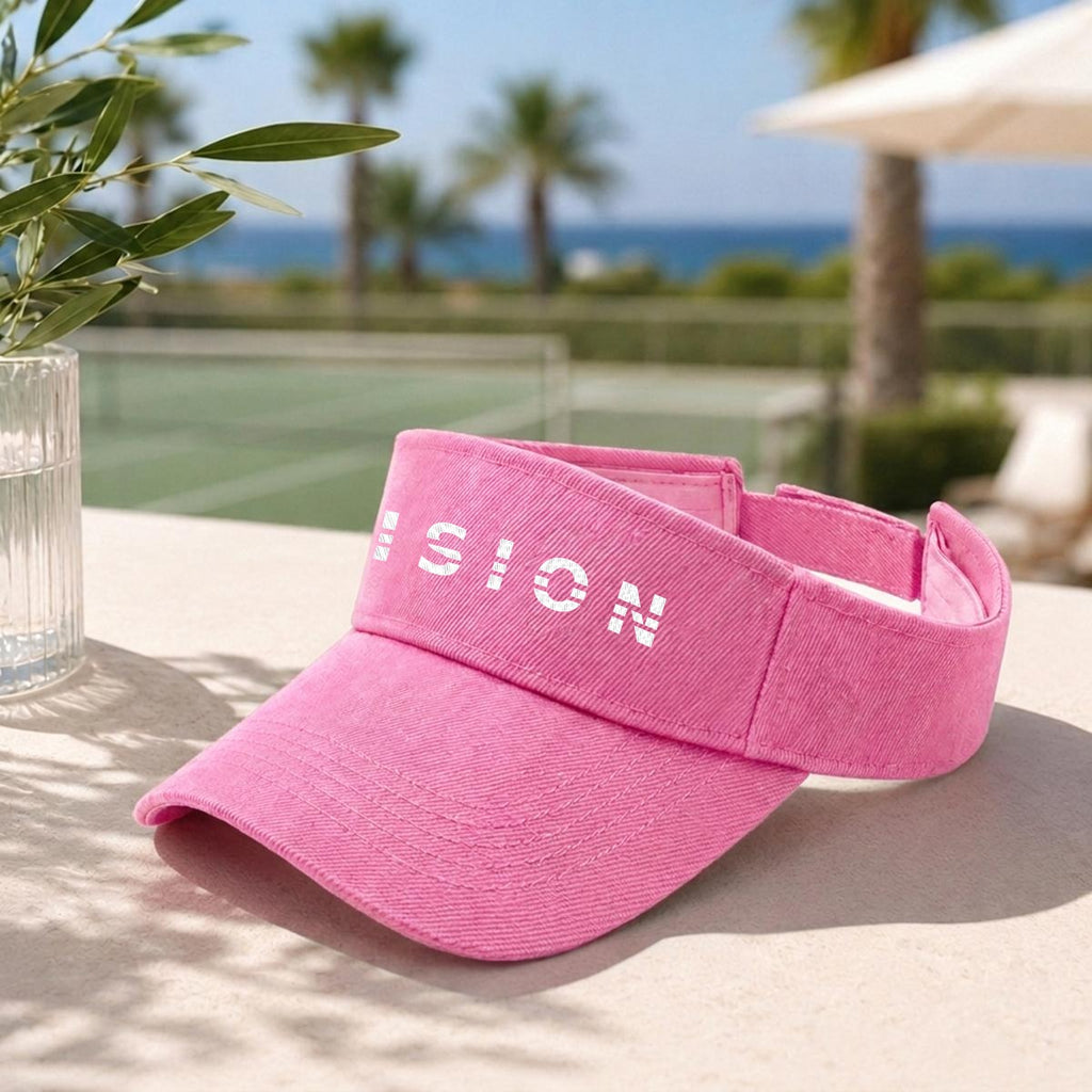 Embroidery Open-Top Visor