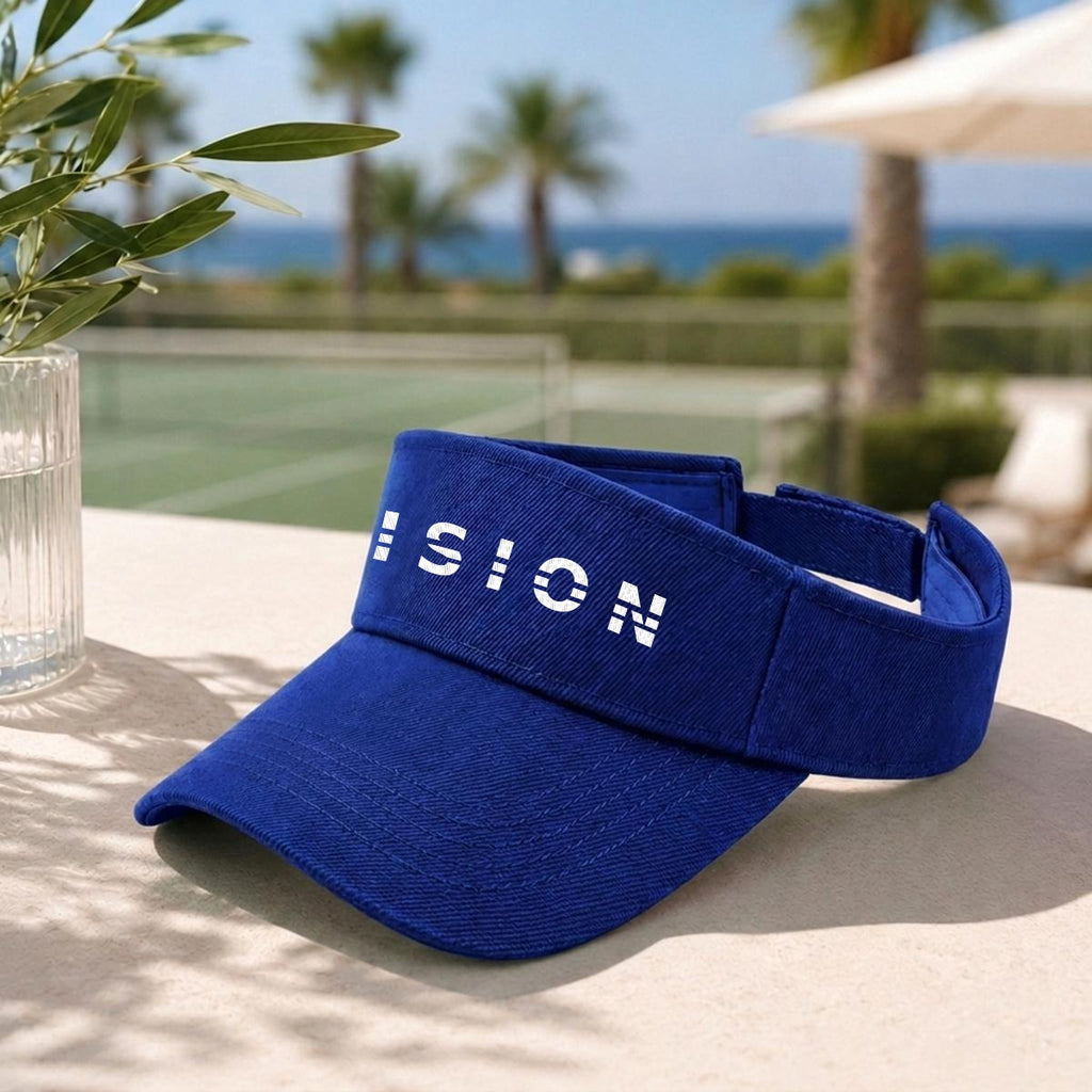 Embroidery Open-Top Visor