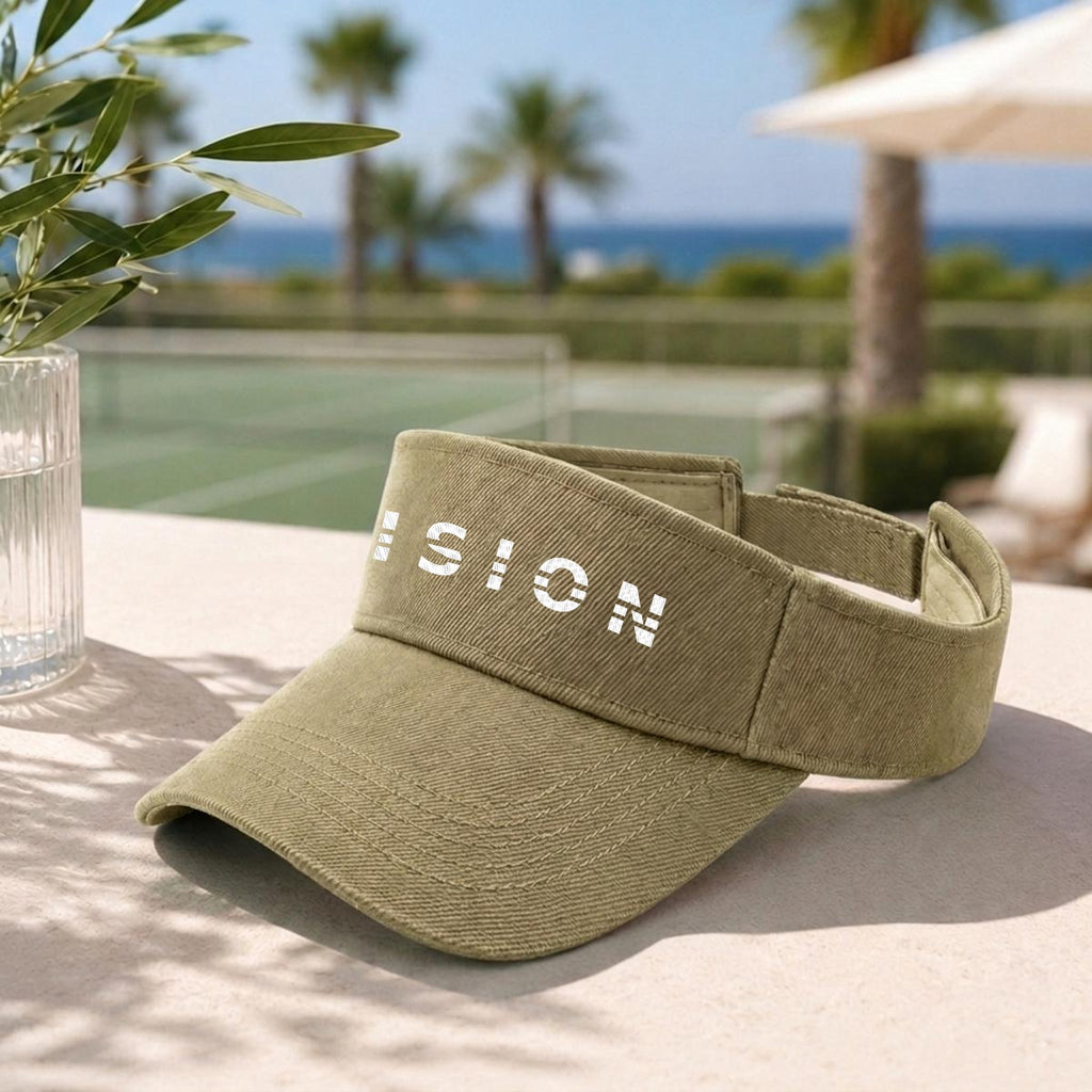Embroidery Open-Top Visor