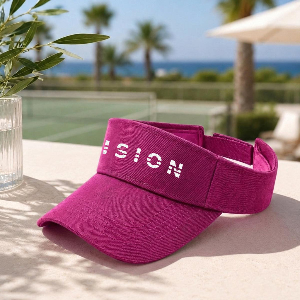 Embroidery Open-Top Visor